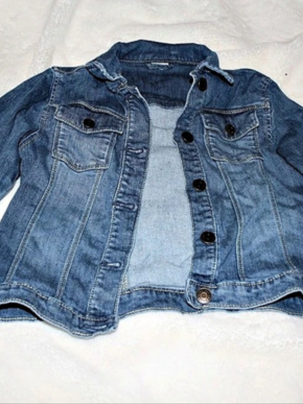 Blue Denim Jacket Like New